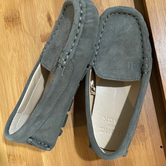 NWOT - Janie & Jack - Suede Driving Shoe - Loafer - Size 7 Toddlers - Picture 3 of 5